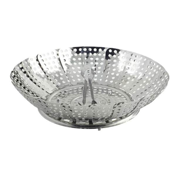 Ατμοβραστήρας Κατσαρόλας Ανοξείδωτος Metaltex Ø19 έως Ø27cm