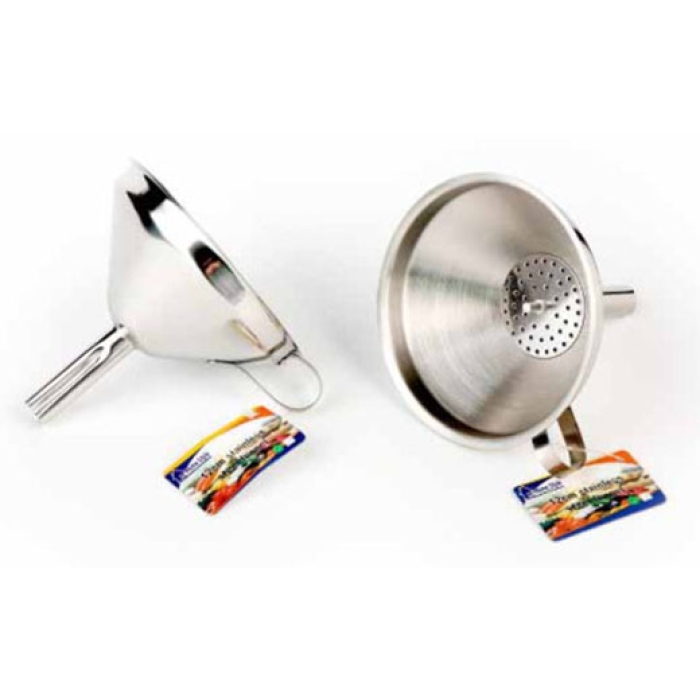 Χωνί Ανοξείδωτο με σίτα 12cm