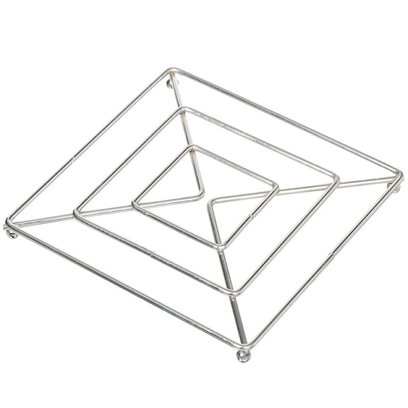 Σουπλά Μεταλλικό Τετράγωνο 18cm