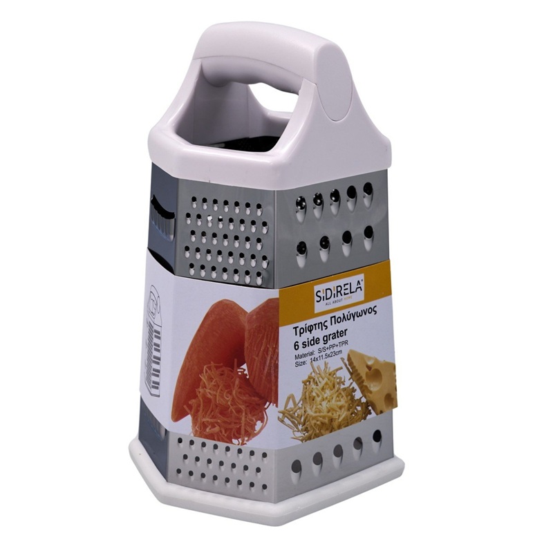 Τρίφτης Πολύγωνος Ανοξείδωτος 6 πλευρών Sidirela