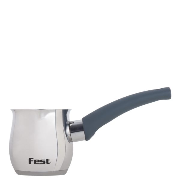 Μπρίκι Ανοξείδωτο 18/10 με Εργονομική Λαβή 300ml Fest