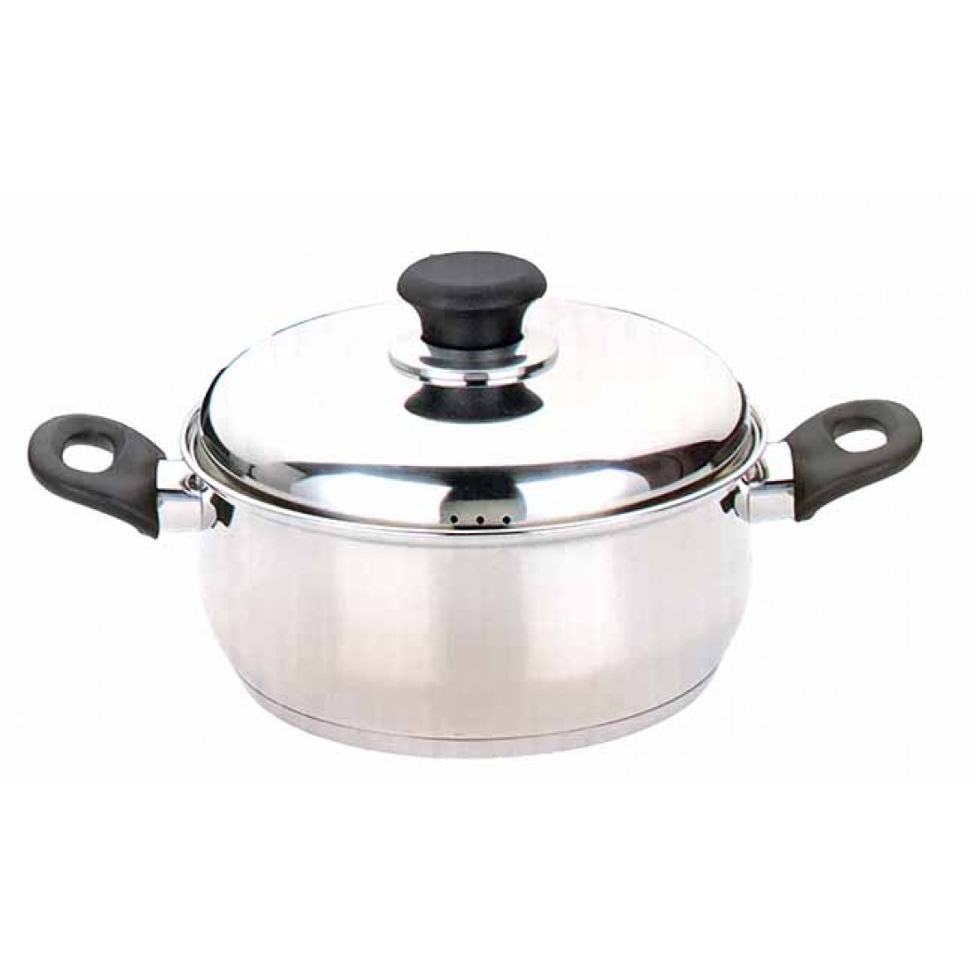 Κατσαρόλα Ανοξείδωτη με Χέρι Βακελίτη ∅24cm Homestyle 