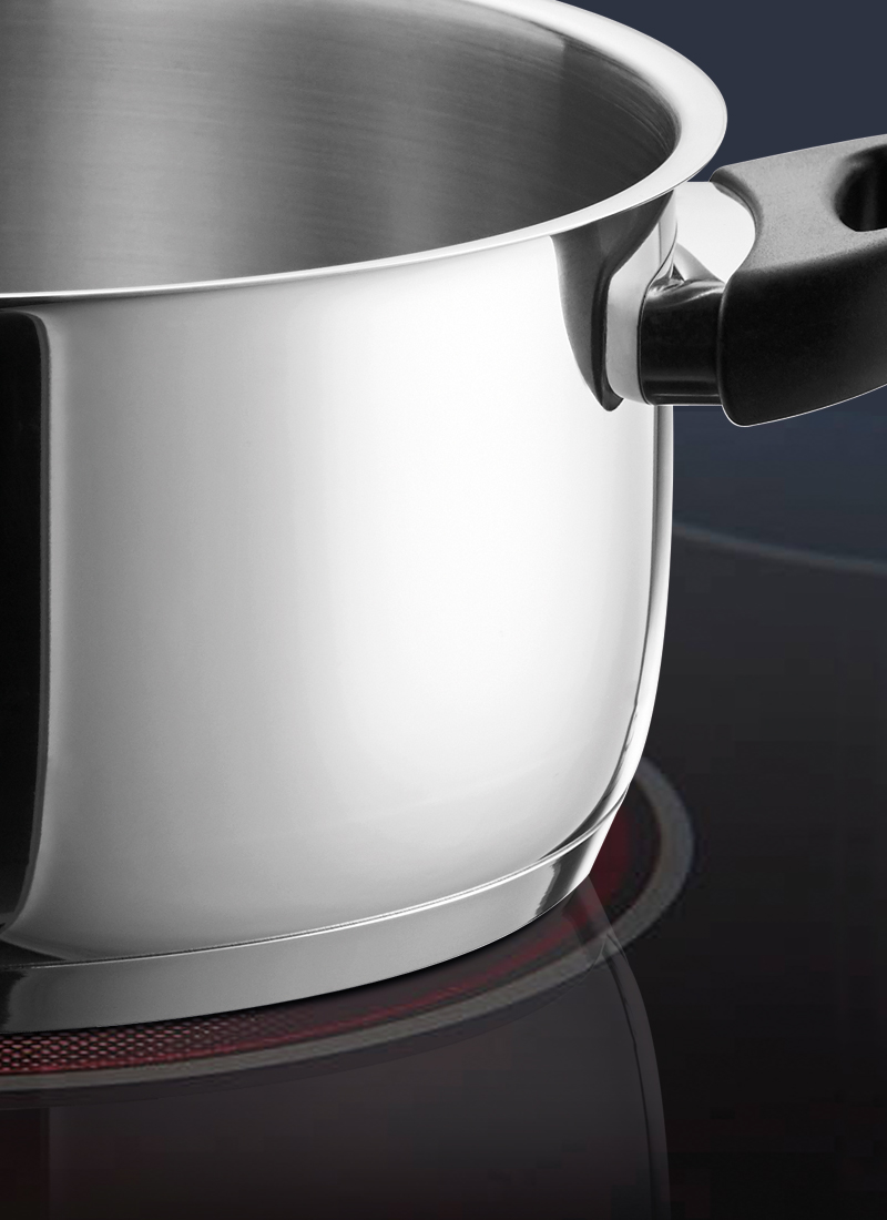 PYRAMIS ΚΑΤΣΑΡΟΛΑ ΑΝΟΞΕΙΔΩΤΗ 18/10 ZEON ∅22cm/4.2lt 